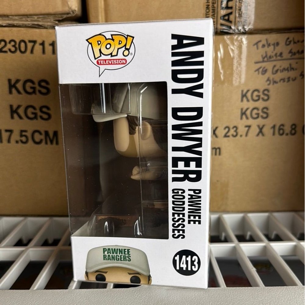 Funko POP! Parks and Recreation Andy Dwyer Pawnee Godesses #1413 - Picture 3 of 7